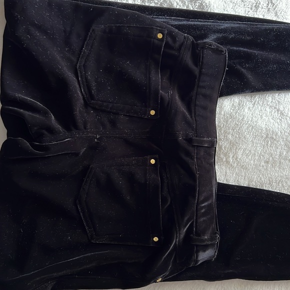 INC Faux velvet skinny pants - Picture 6 of 6
